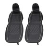 MAGQOO Universal PU Leather Car Seat Cover Full Set 5-Seat