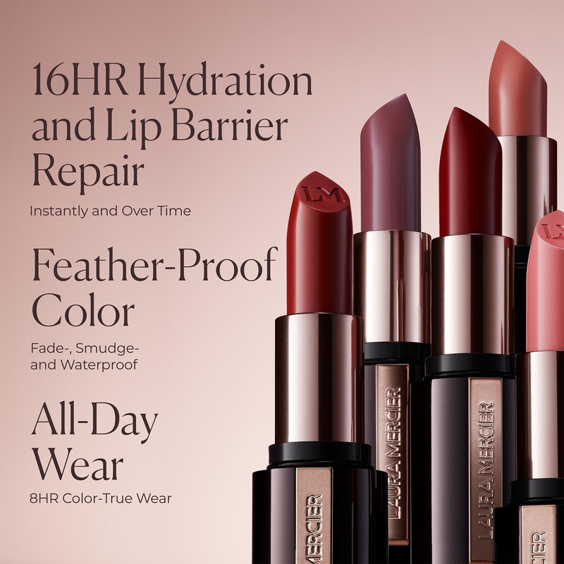Laura Mercier Caviar Hydra Crème Refillable Lipstick - 16HR Hydration