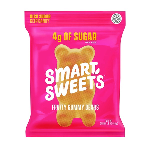 SmartSweets Smart Sweets, Gummy Bears Fruity, 1.8 Ounce