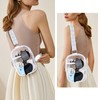 Bolsa Transparente 3 Bolsillos, Crossbody Mujer Transparente,Bolsa Transparente Para Mujer,