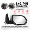 CHELANGHU 6+2 Pins Side | Reverse Mirror Assembly Fit for