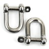 DAUMLINK® 2 x A4 Aisi 316 Shackles with Key Bolts