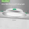 ALUSSO LED Recessed Ceiling Spotlights Dimmable, 5W Downlights Ultra Slim