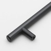 GlideRite Hardware 5012-228-MB-1 - Matte Black Solid Handle Bar Pull