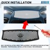 KUAFU Front Bumper Grill Compatible With 2014-2017 Infiniti Q50 All