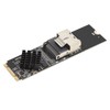 M.2 NVME to SFF 8087 SATA3.0 Expansion Card 4 Port