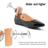 Wooden Shoe Inserts Prevent Deformation Adjust Spring Shoes Stretcher for