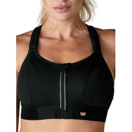 SHEFIT Ultimate Sports Bra - Black - Luxe
