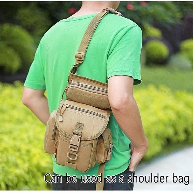 MINGZE Drop Leg Bag, Motorcycle Leg Bag with LegStrap for