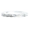 equilibrium Silver Plated Bangle - Believe In Yourself