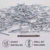 SKIR'CO (Pack of 80) Aluminium Blind Rivets 4.0 x 18
