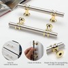 Haliwu 20 Pack Brushed Nickel Cabinet Pulls, Cabinet Handles Brushed