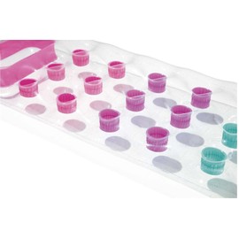 Bestway - Air Mattress with Window Fashion Lounge - Transparent - 188 x 71 cm