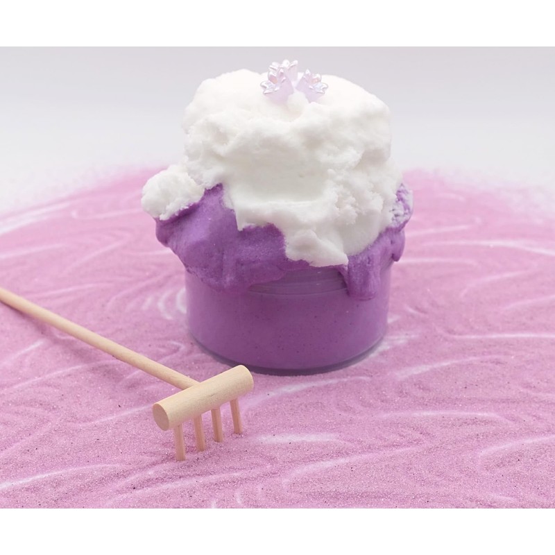 Lavender Sands by LUXXE SLIMES – 3oz Sand Slime +