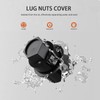 LILJUECE 32pcs Lug Nut Covers - (OE:15646250) M27-2.0 Thread 22mm