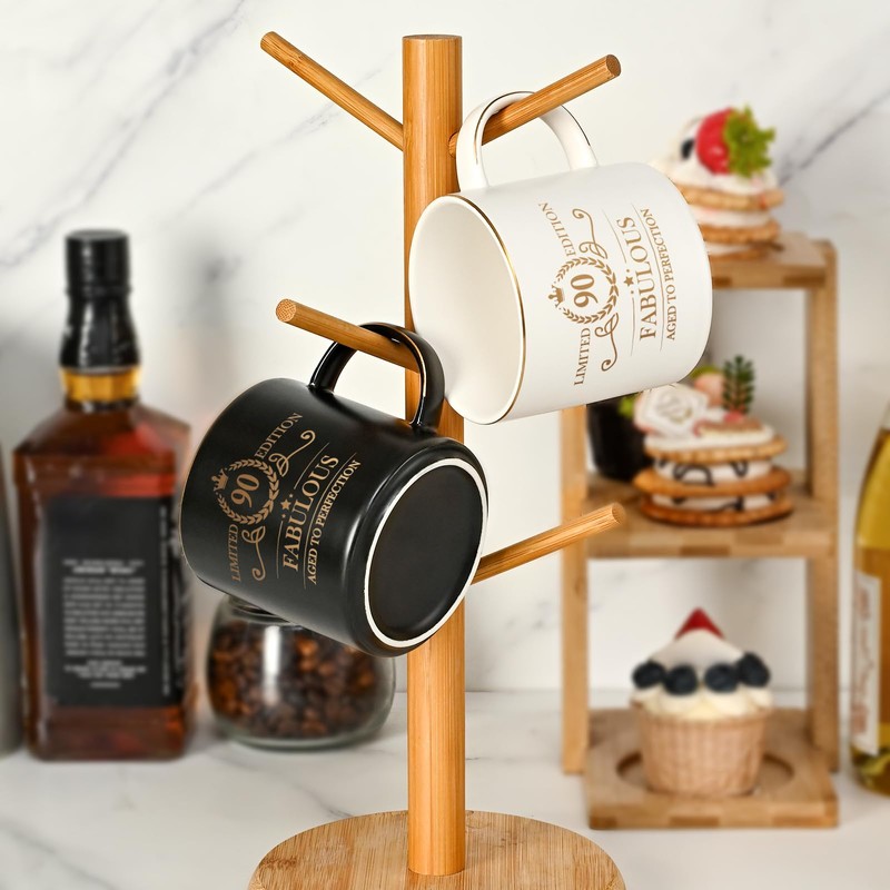 Cabtnca 90th Birthday Gifts for Women, 90 and Fabulous, Gifts