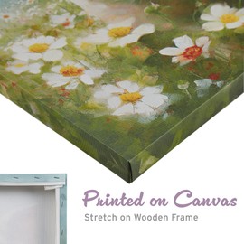 Madison Park Farm Animal Wall Art Cute Animal Decor for Kid's Bedroom, Home Office, Bathroom Farmhouse Decor, Warm Gifts for Baby Shower, Birthday, Ready to Hang Animal Canvas - Pig Sunshine Animals