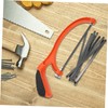 SHINEOFI 1 Set Mini Hacksaw with Replacement Blades Ergonomic Handle