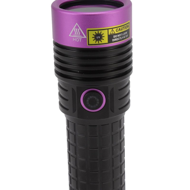 Y40 Purple Light Flashlight High Power LED 365NM UV Torch