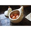 KitchenCraft Eierkorb Kükenförmig 20x25cm verchromt in Silber, Metall, 25 x