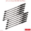 RADIUS 999 Ballpoint Pens, BLACK, Medium Point (1.0mm), Pack of