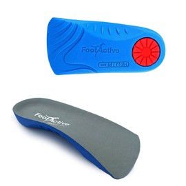 FootActive Medical 3/4 Length Insole - XS - 3/4.5 UK Blue