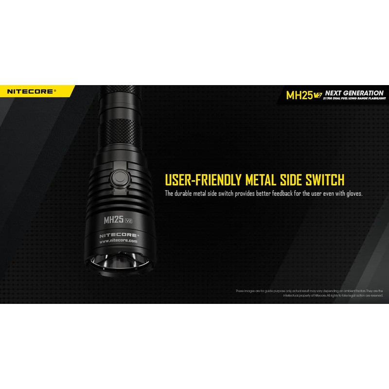 Nitecore MH25 V2, Black