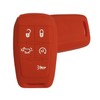 Key Fob Cover RAM 2500: 5 Buttons Silicone Remote Case