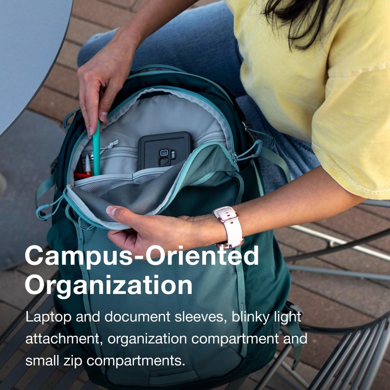 Osprey Axis Laptop Backpack, Find the Way Print