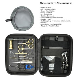 Kingfisher Fly Tying Blackfoot Fly Tying Vise Deluxe