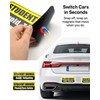 Student Driver Magnets for Car (2-Pack) – Reflective New Driver