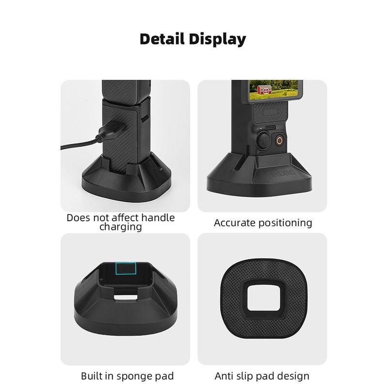 Osmo Pocket 3 Desktop Base Dock Mount Base Holder Compatible