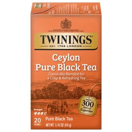 TWININGS TEA, TEA,CEYLON 20 BAG