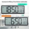 Mee 2ou Digital Wall Clock Battery Operated, 15" Digital Clock