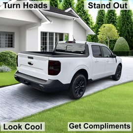 BOGAR TECH DESIGNS Precut For Ford Maverick 2022-2025 Full Rear Tail Light Taillight Tint Kit PPF, Dark Smoke