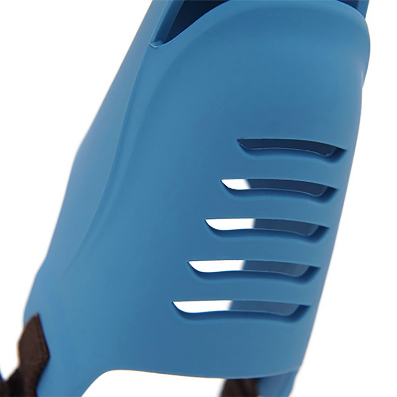 Dog Silicone Mouth Cover Bite and Bark Prevention Breathable Adjustable