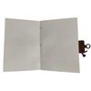 Purpledip Paper Vintage Diary Journal 'Om': Handmade Paper, Hard Bound,
