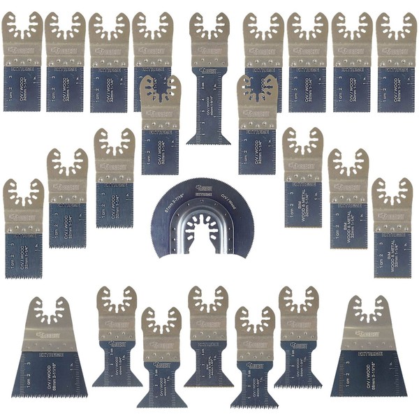 25 x SabreCut SPK25A Premium Fast Fit OMT Mix Blades