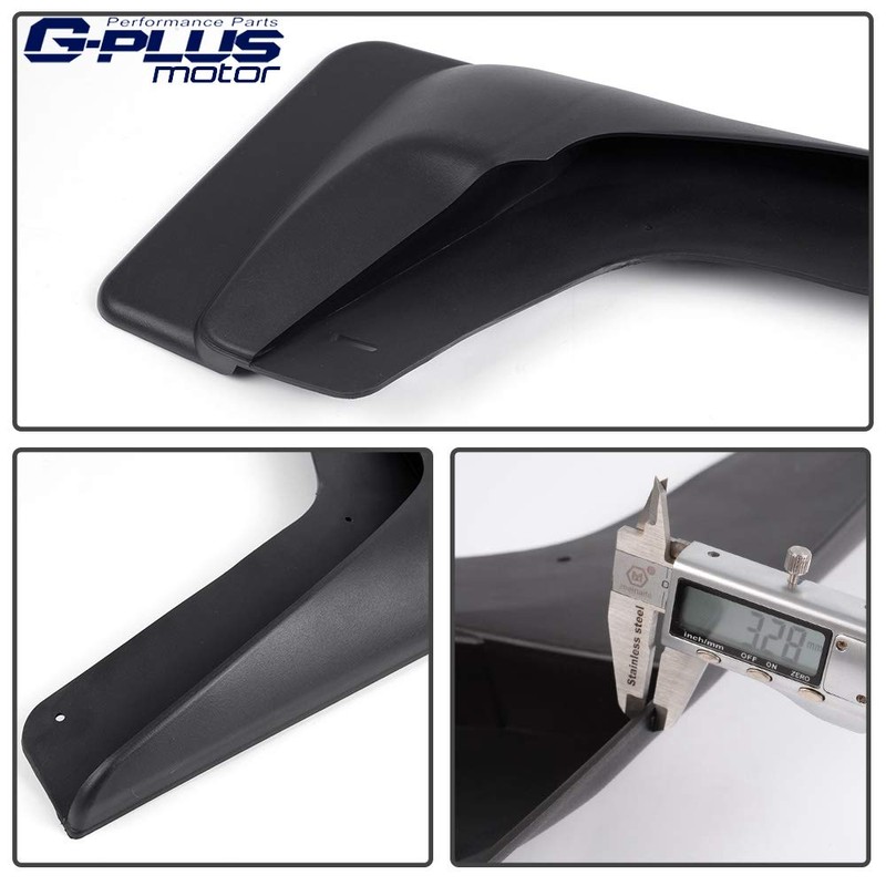 PIT66 Heavy Duty Molded Mud Flaps Mud Guards Splash Compatible