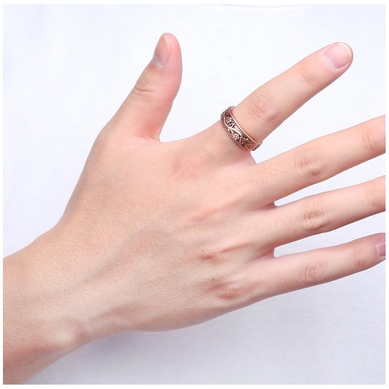 Copper Magnetic Ring for Women Ring Ladies Fingers Thumb Copper