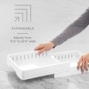 YouCopia StoraLid Food Container Lid Organizer, Expandable with Tall Dividers,