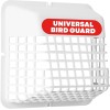 Deflect-O Deflecto UBGWL-A Universal Bird Guard DEFUBGWL White Exterior Vent