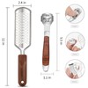 Colossal Foot Rasp & Wood Handle Callus Shaver (10 Replacement