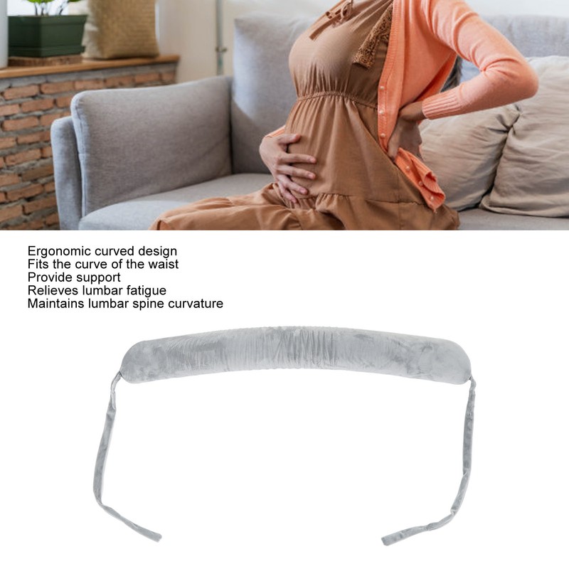 Scoliosis Waist Pillow Adjustable Belt Reduce Soreness Roll Lumbar Support