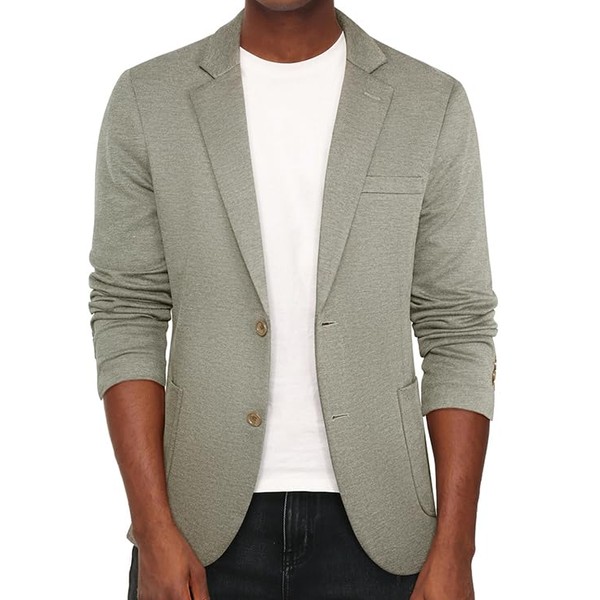 PJ PAUL JONES Mens Casual Blazer Stretch Unlined Knit Sport