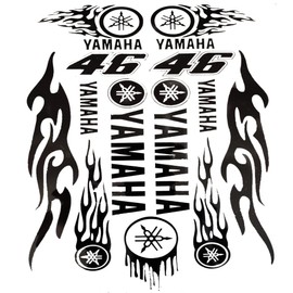 (WSY) Car Motorcycle Clear Film Transfer Waterproof Cutting Sticker NW002 (Black)