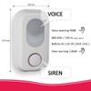 ELRO AS80SRA Voice Siren AS8000 Smart Home Alarm System