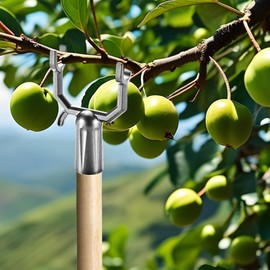 Tree Brace Support - Metal Tree Support - Adjustable Leaning Fruits Stakes for Vineyards House Vegetable Garden Ornamental Limb Climbing