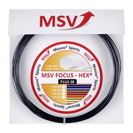 MSV Focus-Hex Plus String Set - Black, 1.25 Mm/12 M