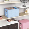 2 Pack File Storage Organizer, Filing Box, Portable File Box